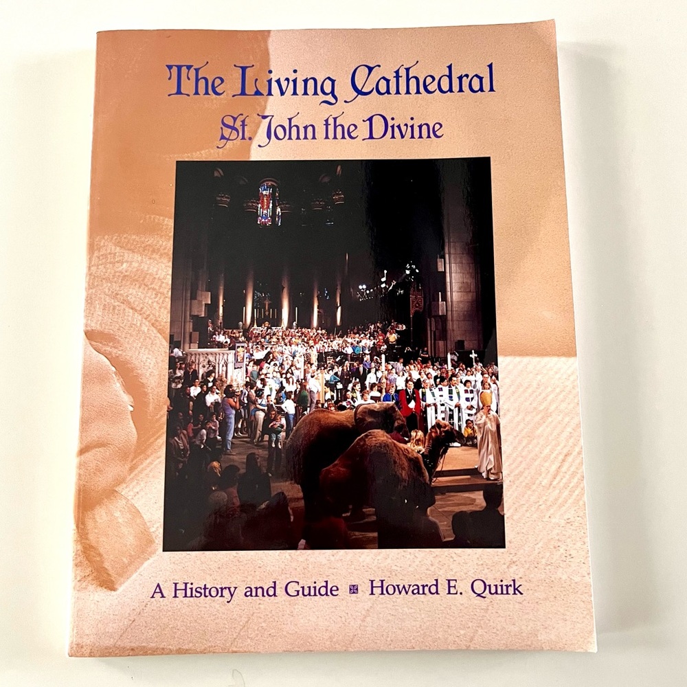 BOOK The living Cathedral St. John the Divine Paperback